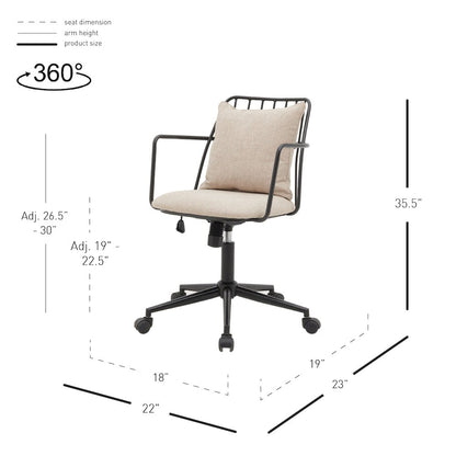 Kepler Fabric Office Chair