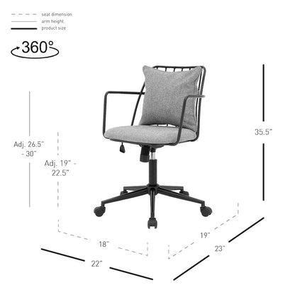 Kepler Fabric Office Chair