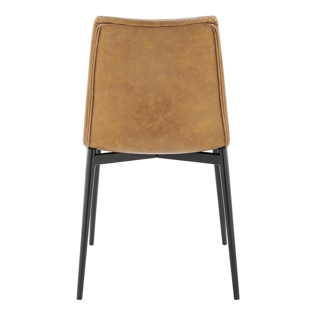 Jayden Faux Leather Dining Side Chair, (Set of 2)