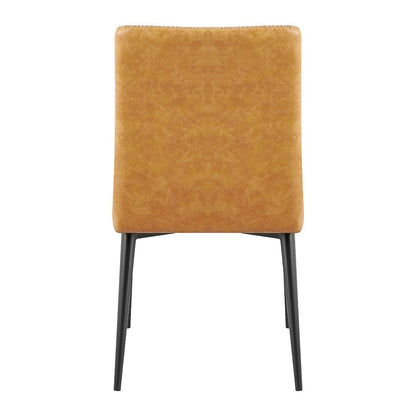 Kevin Faux Leather Dining Side Chair, (Set of 2)