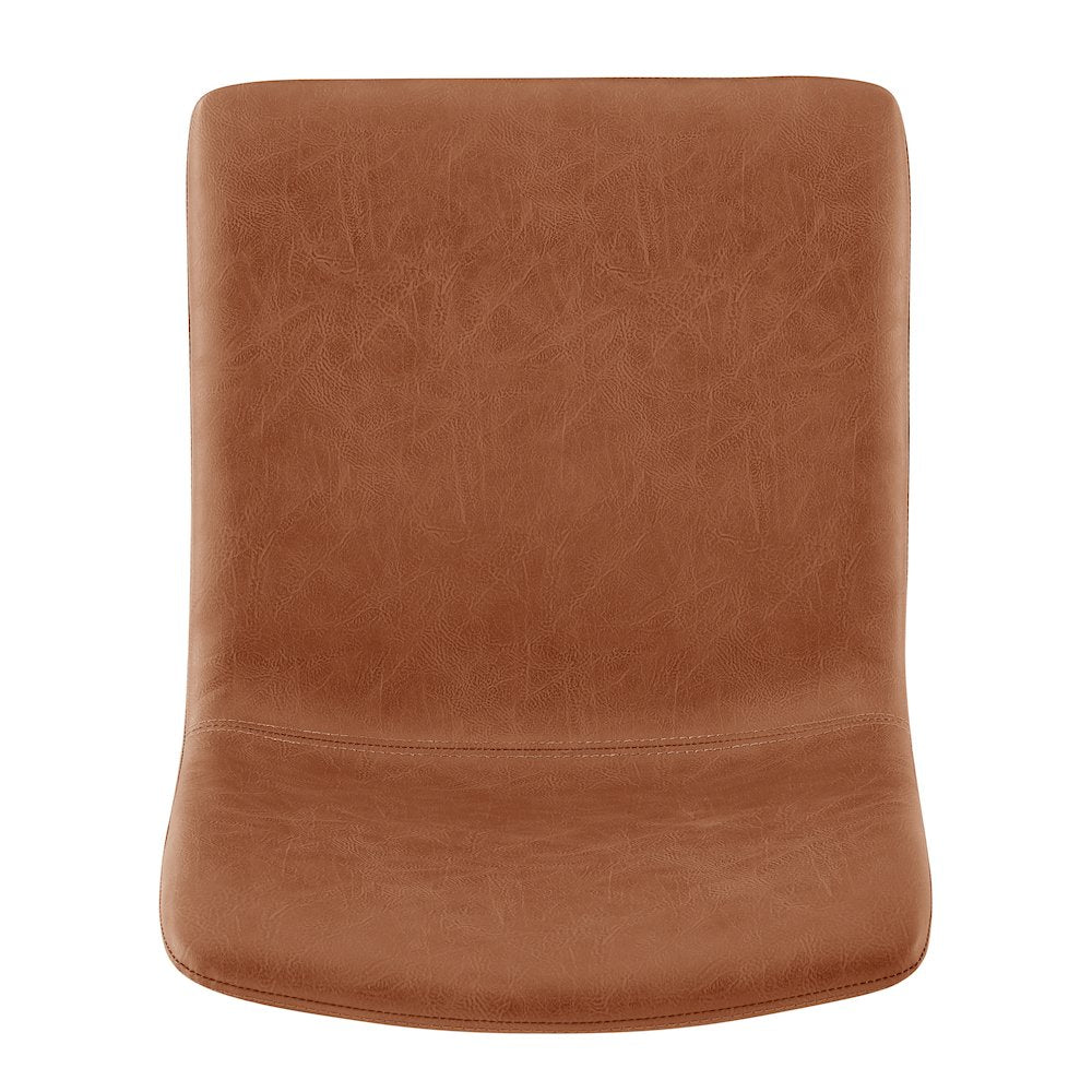 Bruce Faux Leather Dining Side Chair, (Set of 2)