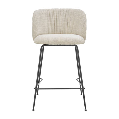 Millie Chenille Counter Stool, (Set of 2)