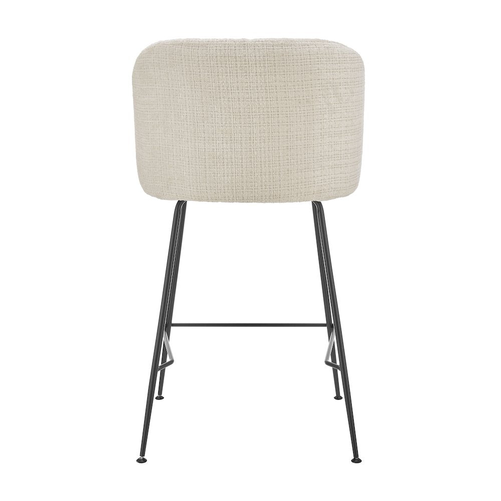 Millie Chenille Counter Stool, (Set of 2)