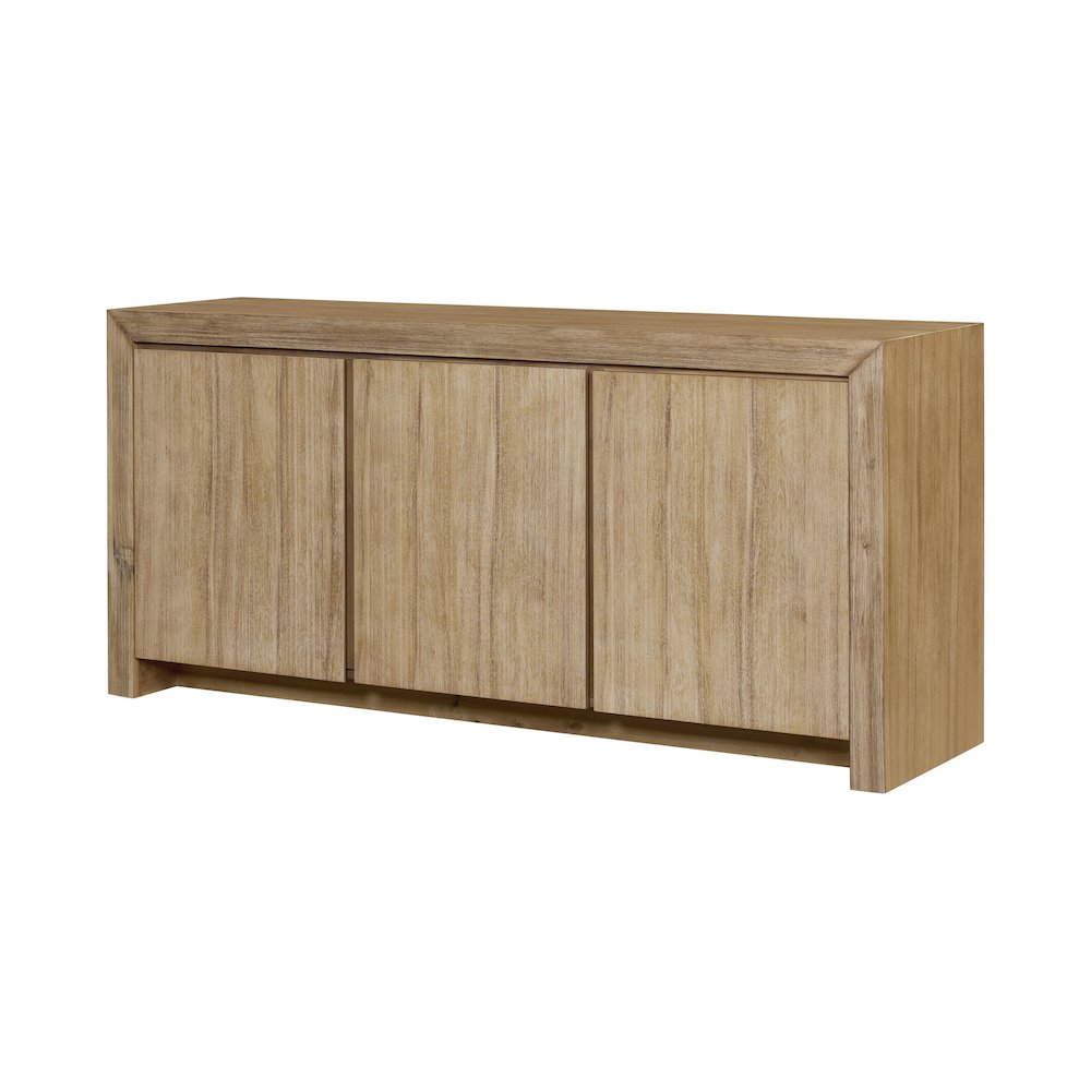 Zerano 3-Door Buffet - Brushed Smoke