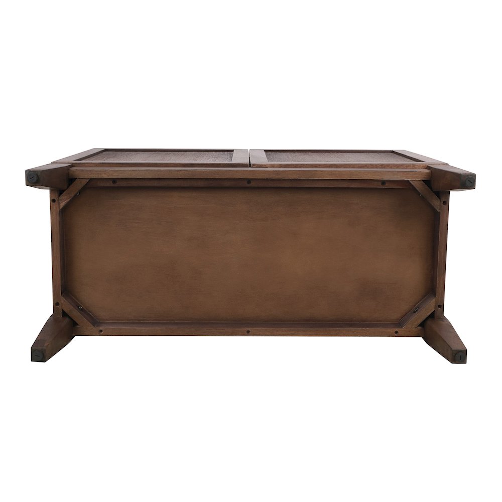 Deria 2-Door Cabinet - Walnut