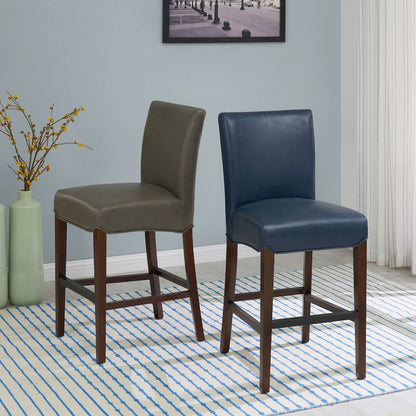 Milton Bonded Leather Counter Stool