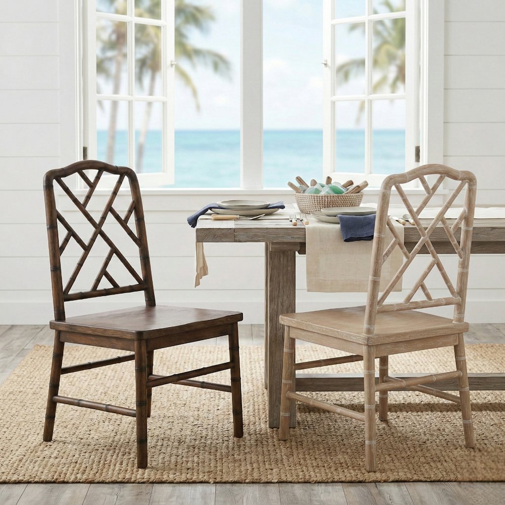 Islena Dining Side Chair - Brushed Sand - Set of 2