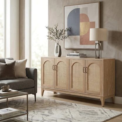 Chantilly 4-Door Buffet - Brushed Sand