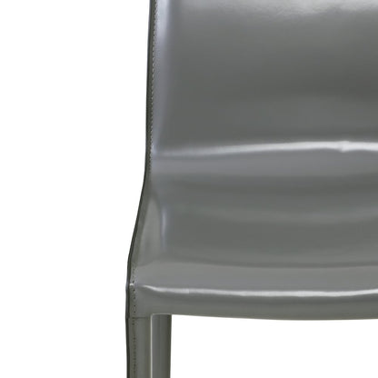 Gervin Recycled Leather Counter Stool, (Set of 2)