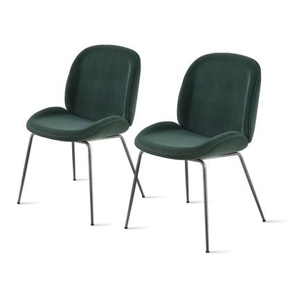 Lucy Velvet Dining Chair, (Set of 2)