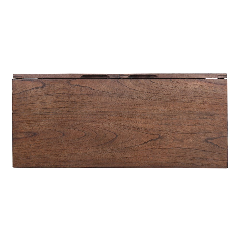 Deria 2-Door Cabinet - Walnut