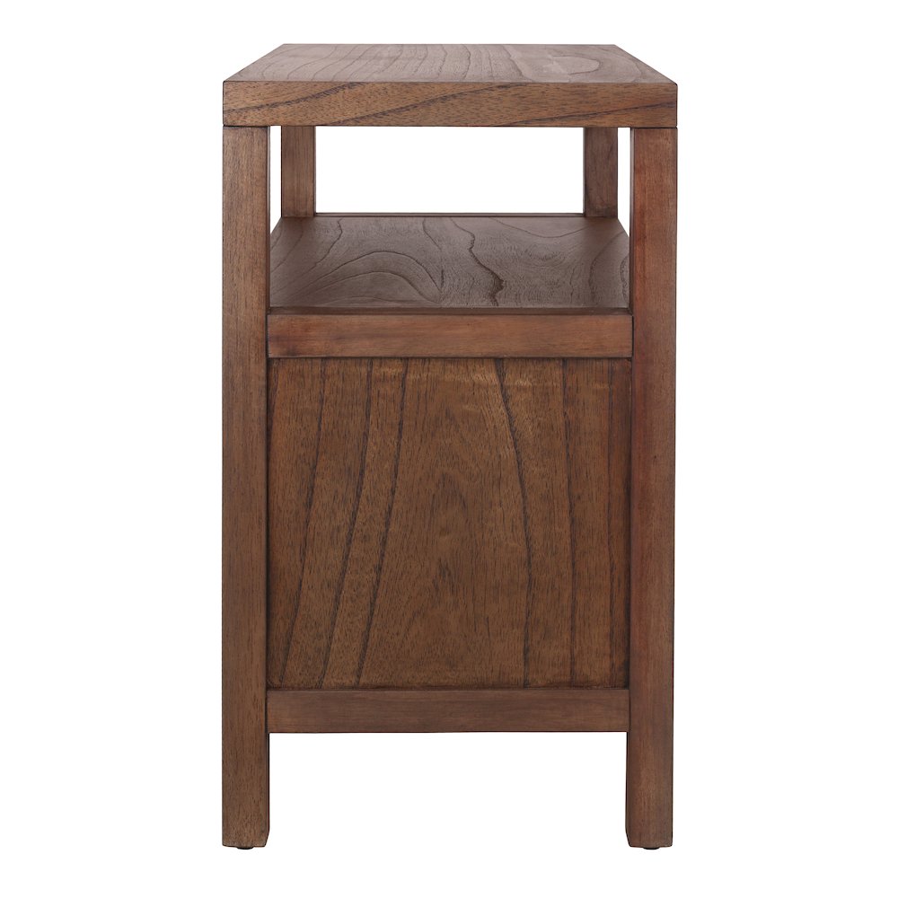 Terrena 2-Drawer Accent Table - Walnut