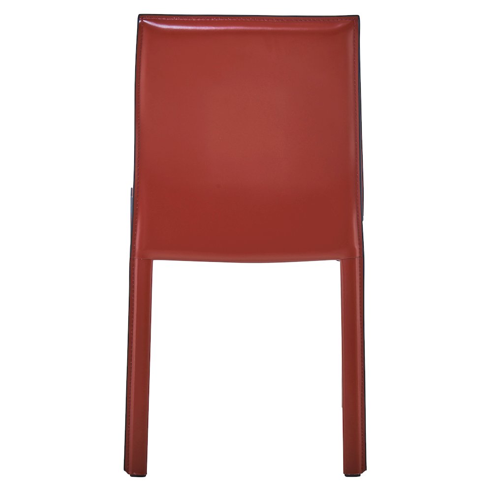 Gervin Recycled Leather Chair, (Set of 2)