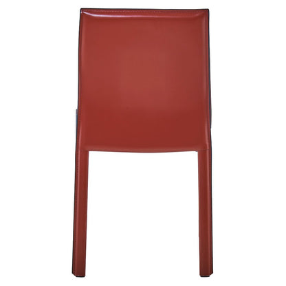 Gervin Recycled Leather Chair, (Set of 2)