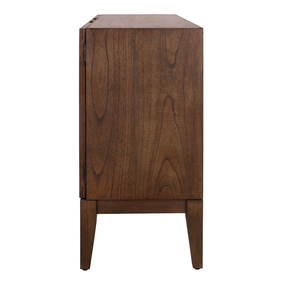 Deria 2-Door Cabinet - Walnut