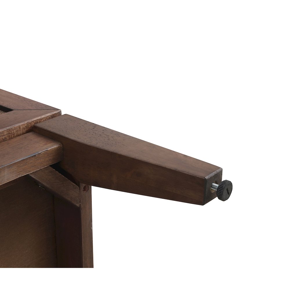 Deria 2-Door Cabinet - Walnut