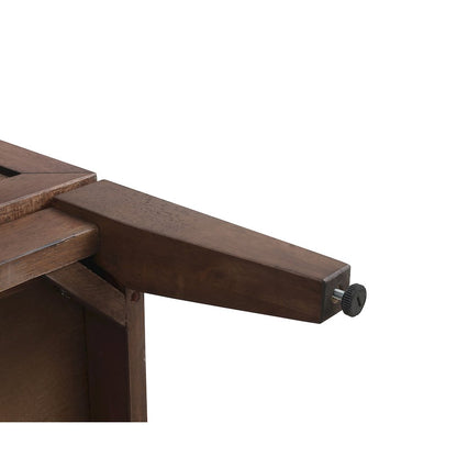 Deria 2-Door Cabinet - Walnut