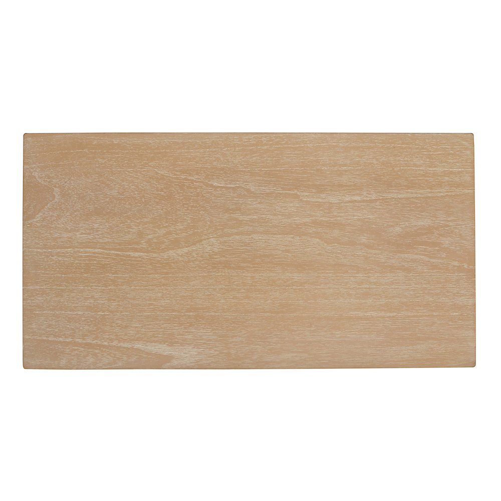 Terrena 2-Drawer Accent Table - Brushed Sand