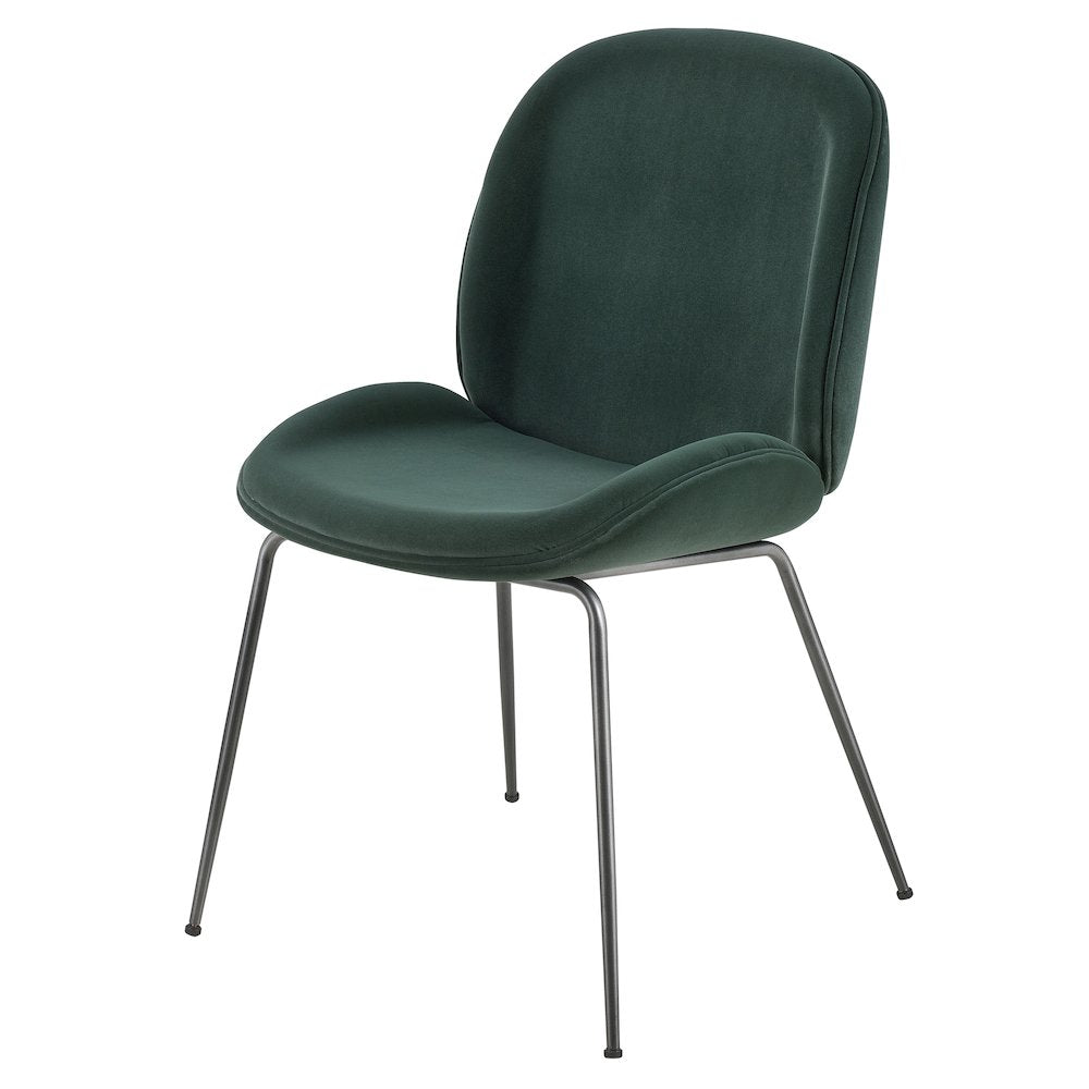 Lucy Velvet Dining Chair, (Set of 2)