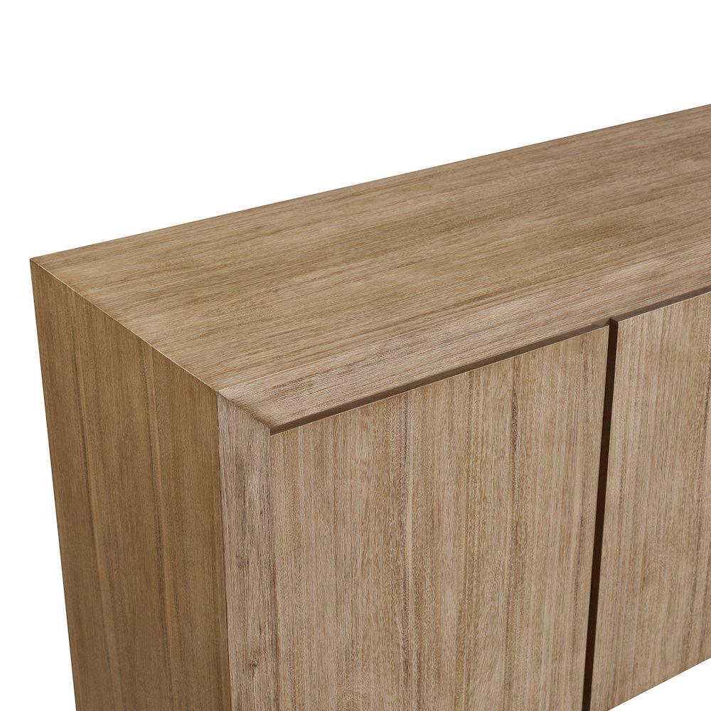 Zerano 3-Door Buffet - Brushed Smoke
