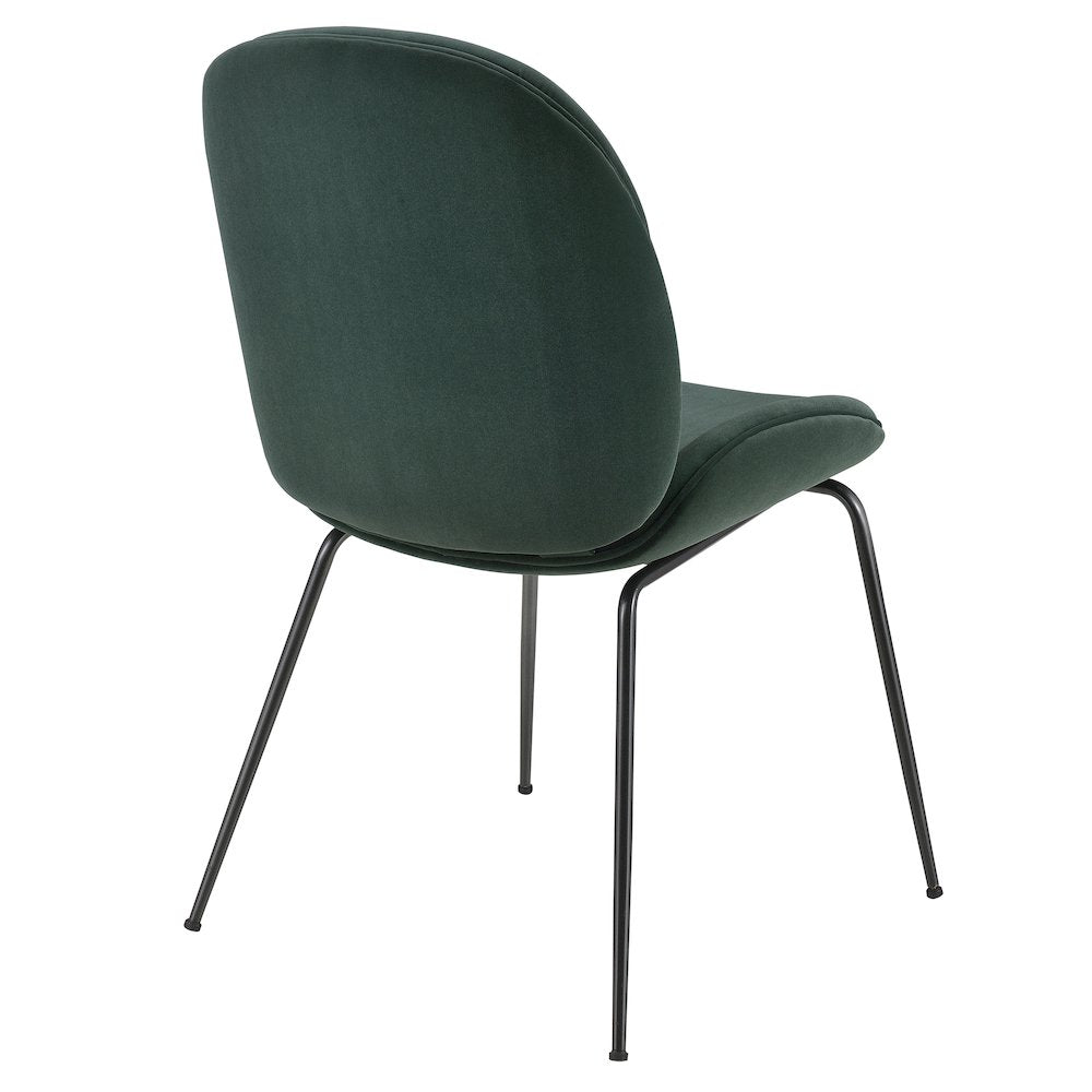 Lucy Velvet Dining Chair, (Set of 2)