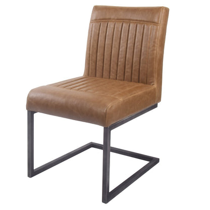 Ronan Faux Leather Dining Side Chair, (Set of 2)