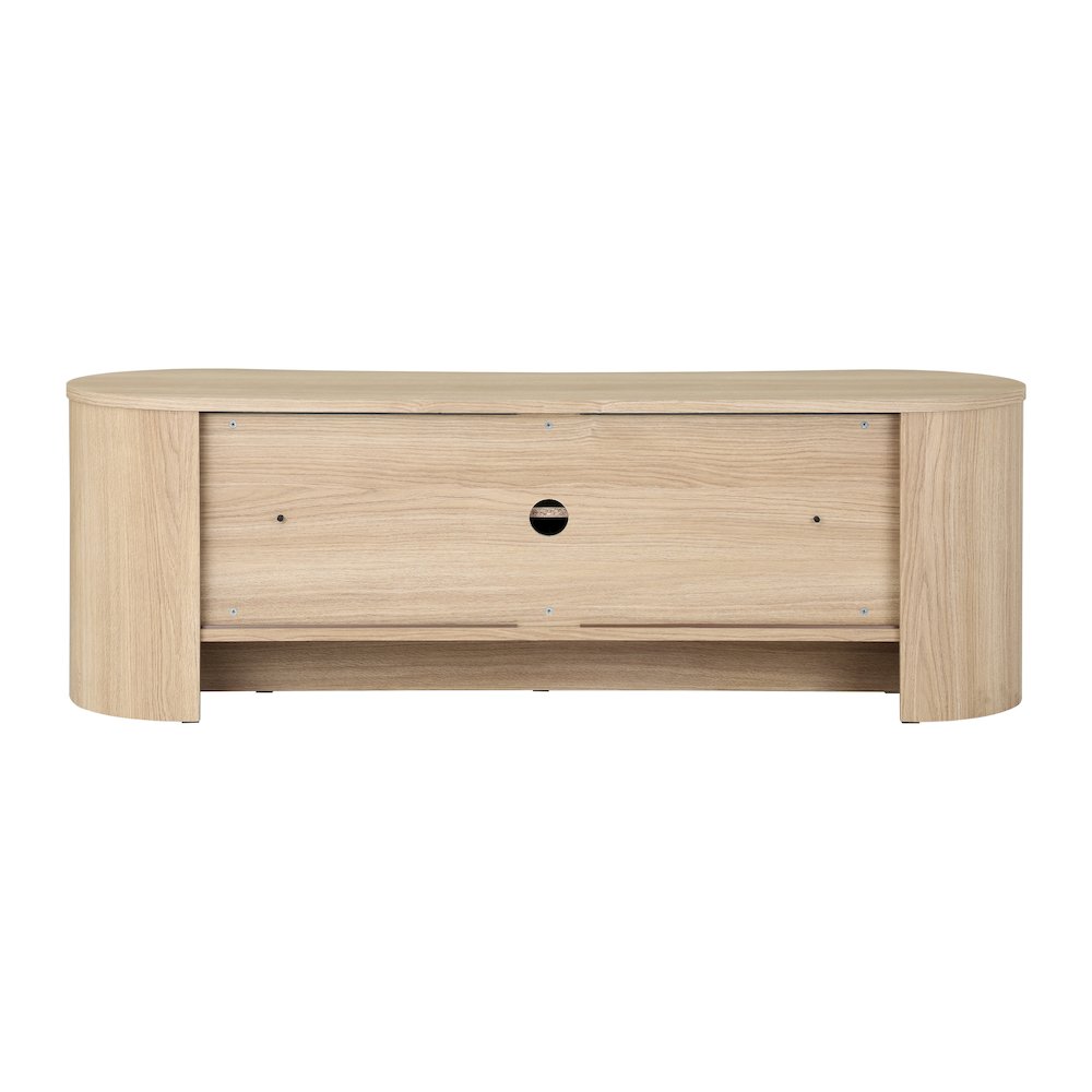 Sicilia Tambour TV Stand - Light Oak