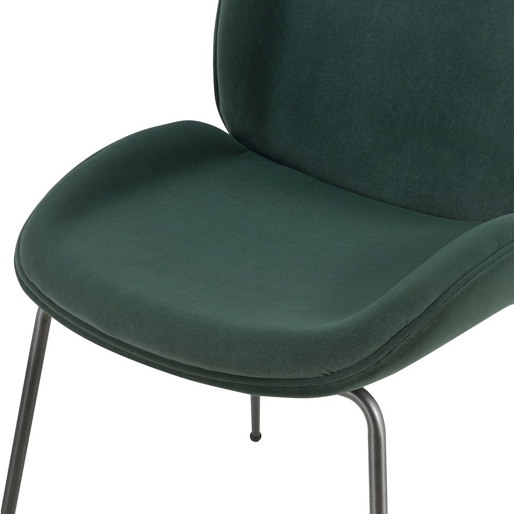 Lucy Velvet Dining Chair, (Set of 2)