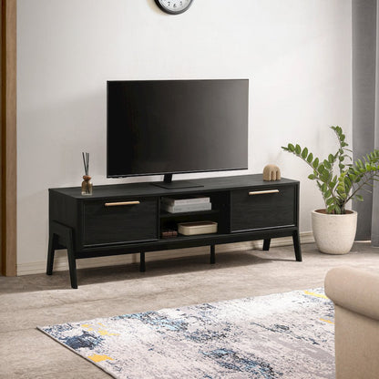 Heaton Low TV Stand - Black