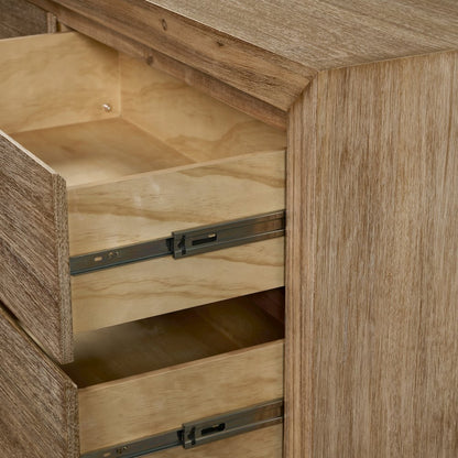 Zerano 6-Drawer Dresser - Brushed Smoke