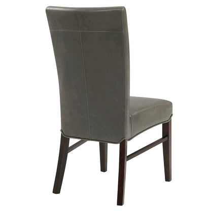 Milton Bonded Leather Chair, (Set of 2)