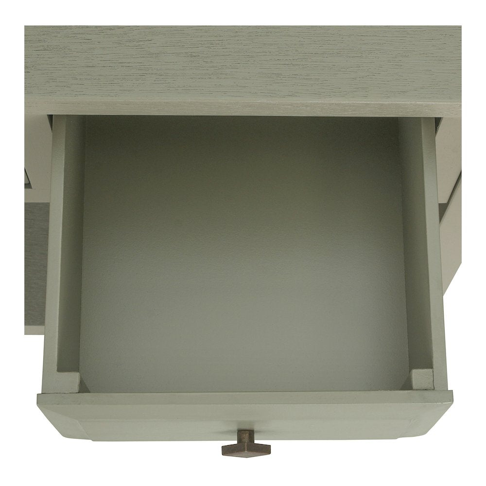 Wexford 3-Drawer Console Table - Sage Green