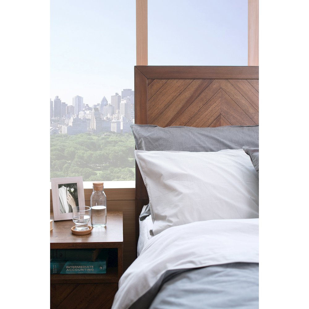 Piero Chevron Queen Headboard