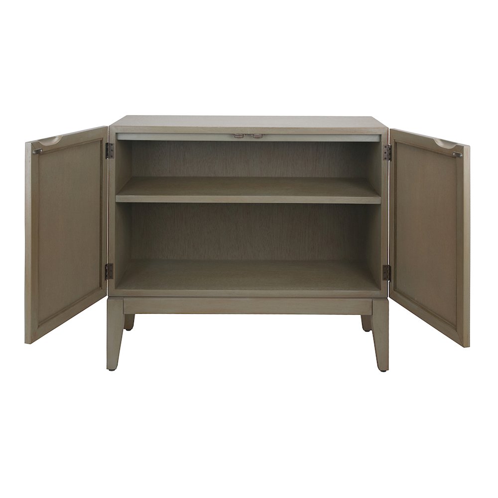 Deria 2-Door Cabinet - Sagewood