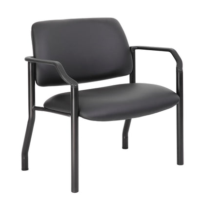 Boss Antimicrobial Guest Chair, 500 lb. weight capacity