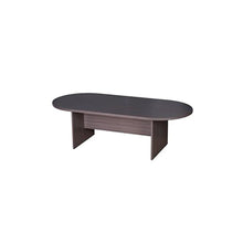 Boss 95W X 43D Race Track Conference Table, Driftwood