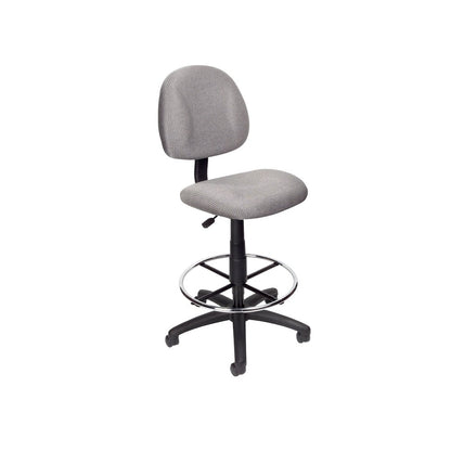 Boss Drafting Stool (B315-Gy) W/Footring