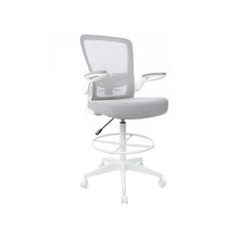 Boss Grey Mesh, Flip Arm, Stool