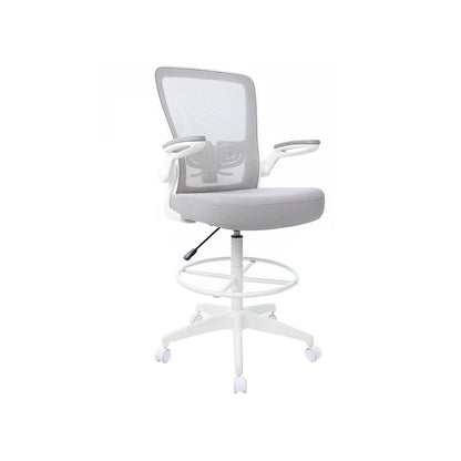Boss Grey Mesh, Flip Arm, Stool
