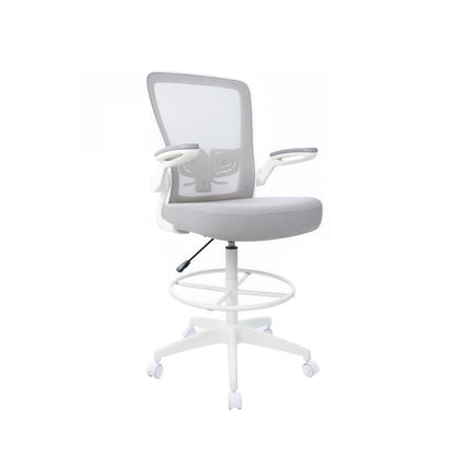 Boss Grey Mesh, Flip Arm, Stool