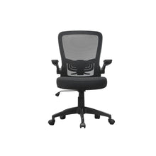 Boss Black Mesh, Flip Arm, Task Chair, Black Frame