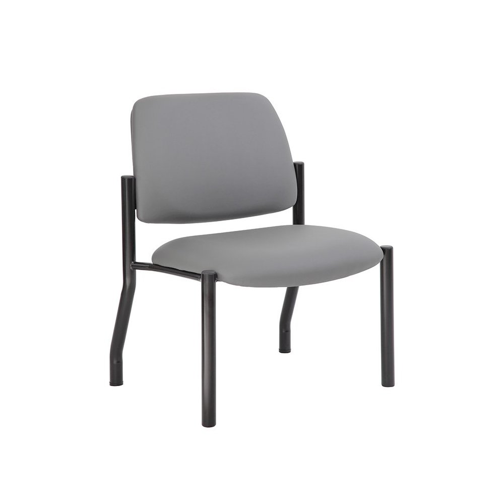 Boss Armless Guest Chair, 300 lb. weight capacity