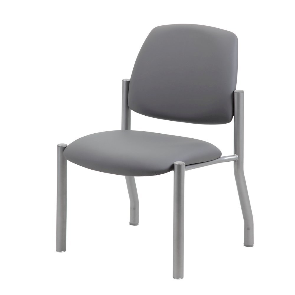 Boss Armless Guest Chair, 300 lb. weight capacity