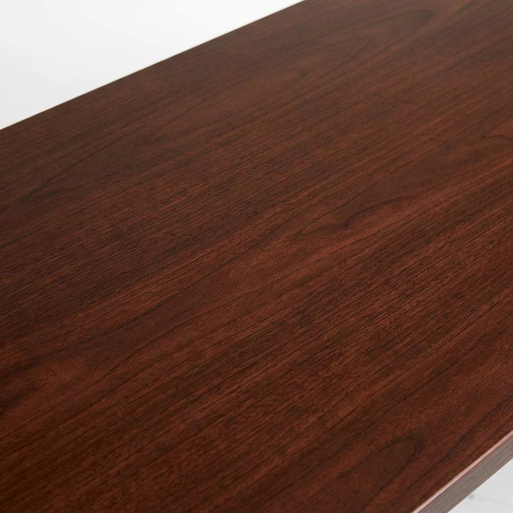 Mahogany Office Desk With Spacious Surface And Classic Finish