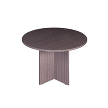 Boss 47" Round Table & 4 Boss Square Back  Diamond Stacking Chair W/Arm