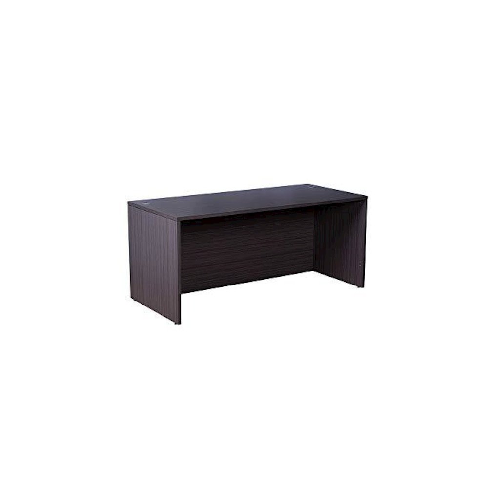 Boss Desk Shell, 71"W X 36"D, Driftwood