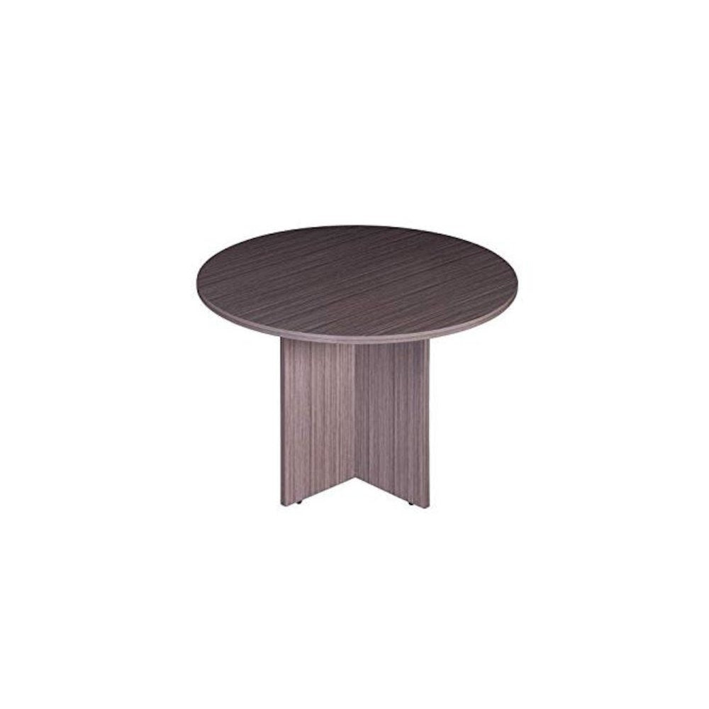 Boss 47" Round Table, Driftwood