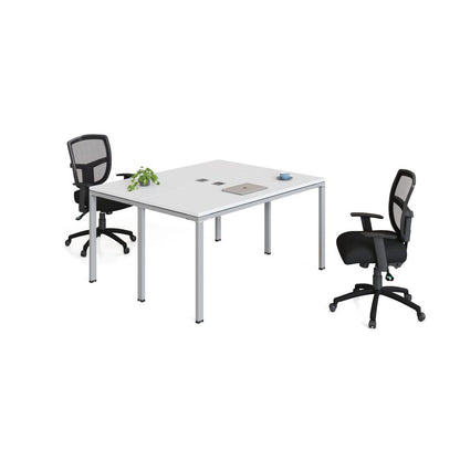 Double Desk, Face To Face, 66" X 30" Desk Top (Ea), White