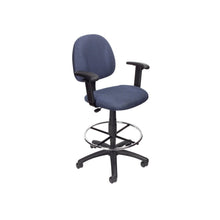Boss Drafting Stool (B315-Be) W/Footring And Adjustable Arms