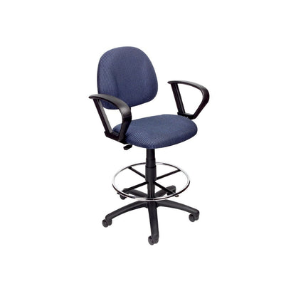 Boss Drafting Stool (B315-Be) W/Footring And Loop Arms